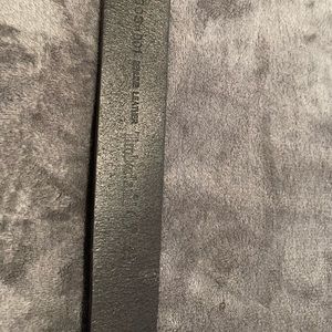 MEN'S TIMBERLAND BLACK GENUINE LEATHER BELT SIZE 36/90cm